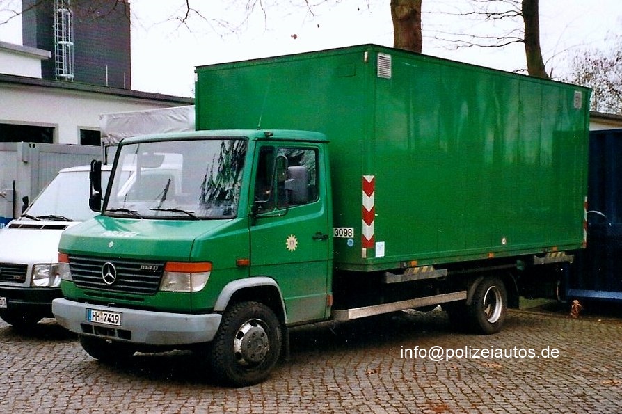 Polizeiautos de Mercedes Benz 814 D Vario Polizeiautos de Mercedes Benz 814 D Vario