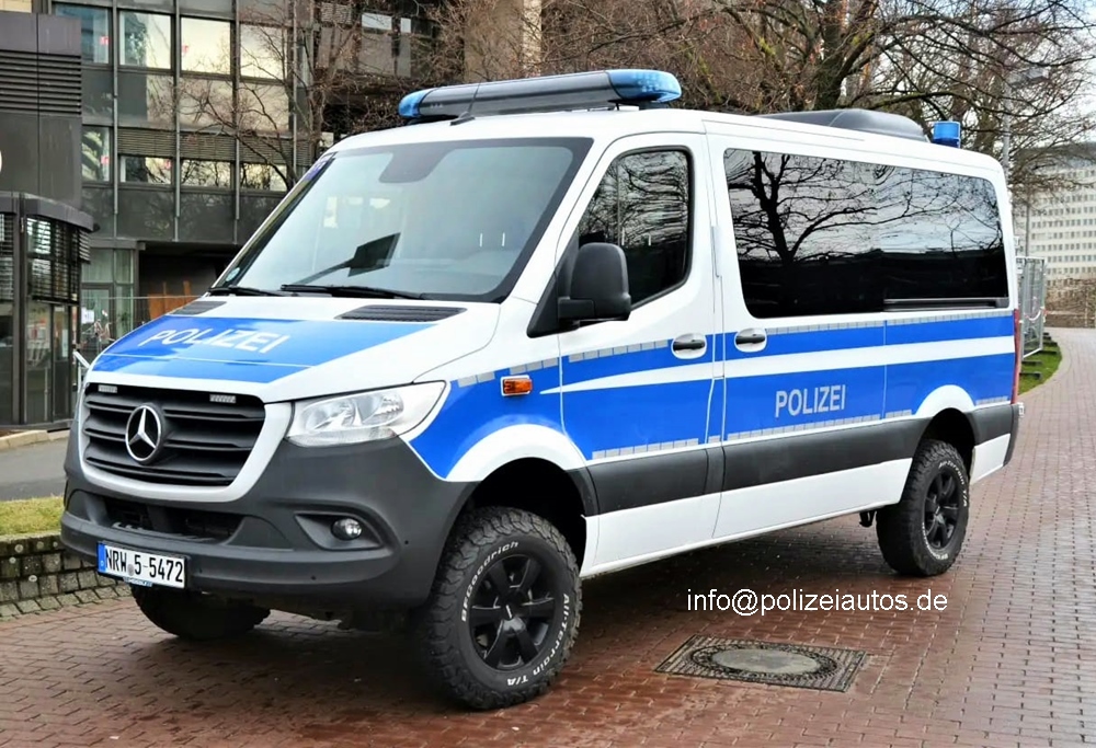 Sprinter, Polizei