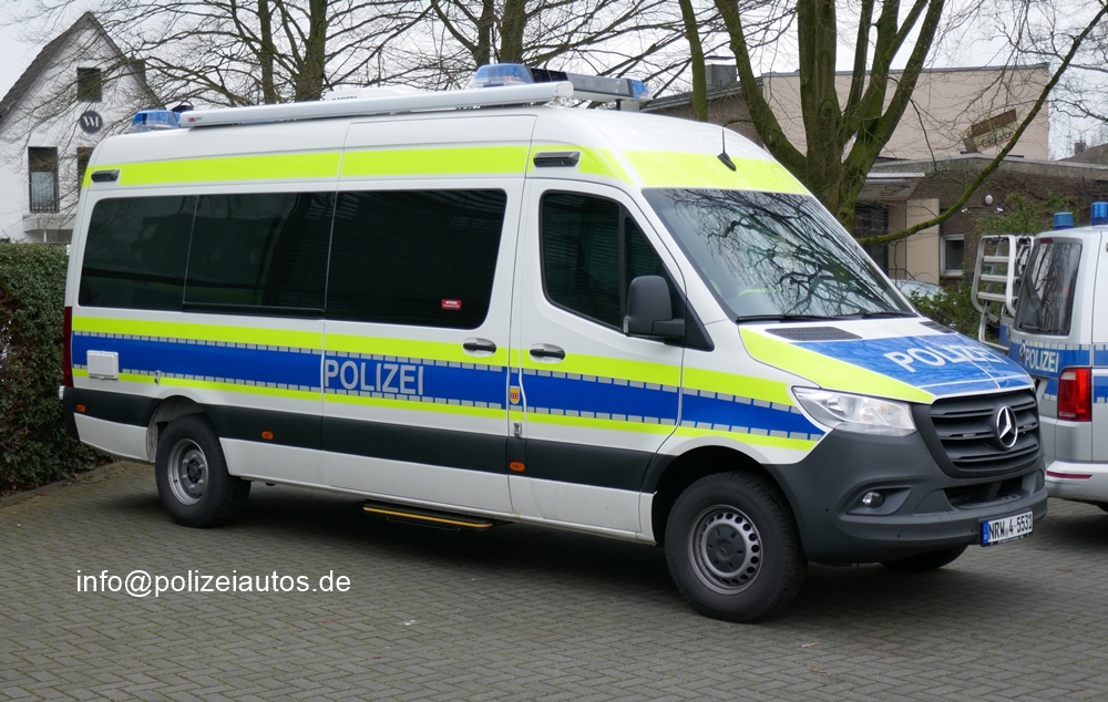 Sprinter, Polizei